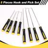 Aleric 8 Pieces Pick And Hook Tools Set, Precision Automotive Pick Tool For Car Auto Oil Seal, Pick Set Mechanic, Picks Tool Set To Remove Hoses And