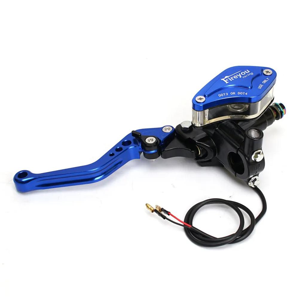 Adjustable Hydraulic Clutch Brake Pump Master Cylinder, Suitable for Yamaha, Kawasaki, and Other Motorcycles and Electric Bicycl