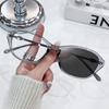 Vintage Oval Sunglasses for Women Men Elliptic Sun Glasses Female Round Eyewear  for Male Female Cat Eye Eyeglasses
