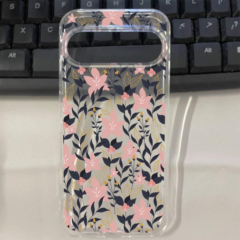 Oil Painting Daisy Flower Silicone Soft Phone Case for Google Pixel 10 9 Pro XL 8 7 6 Pro 9a 8a 7a Clear Ultra-thin Back Cover