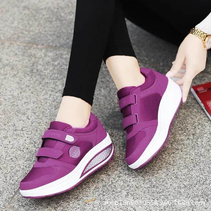 Fashion 2025 Outdoor Spring Autumn Elderly Casual Sneaker Comfort Breathable Mesh Elderly Shoes Sports Walking Shoes Mother's Day Gifts