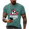 Men's Funny Party T-Shirt – 'Party in Progress' Print, Loose Fit Short Sleeve, Casual Tee for Parties