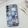 Retro Stamp   Phone Case For Samsung S25,S24,S21,S22,S23,S30,Ultra,S20,Plus,Fe,Soft Silicone Black Cover