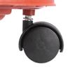 Durable Flower Pot Tray with Rollers Round Plastic Tray for Garden Plants Pot Heavy Duty Plants Pot Holder Anti deformed