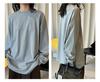 Women's Early Spring Oversized Long Sleeve Lightweight T-Shirt