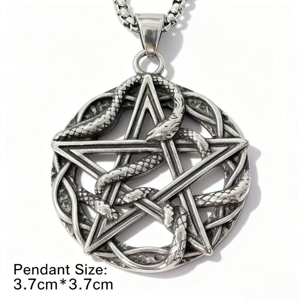 HNSP 316L Stainless Steel Animal Turtle Pendant Necklace For Men Punk Style  Accessories Male Gift