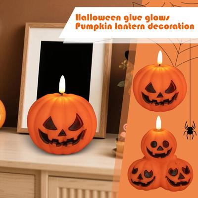 Vinüülist helendav kõrvits, Halloweeni kaunistused, Tantsupeo kaunistused, Lauakaunistused, Atmosfäär, Öövalgustid, Rekvisiidid