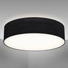 Ceiling Light - B.k.licht - Round Model - 2 E27 Sockets - Black - Ø38cm