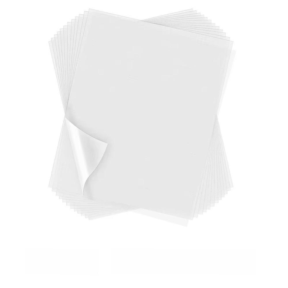 100Pcs DIY Crafts Water-soluble Embroidered Film Handmade Printable Lining Cloth  for Sewing Lovers