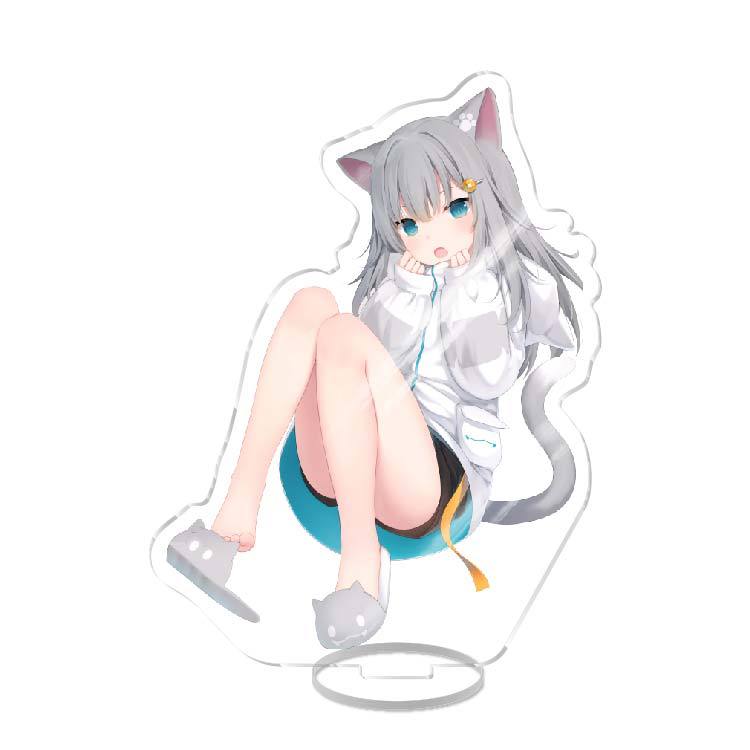 Nekoha Shizuku Acrylic Stand Model Plate Decoration Originality Desk Figure Display Fans Gifts Cartoon Prime Products Standee