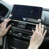 Für Honda Accord X 10th 2018 2022 Center Konsole Klimaanlage AC Schalter Taste Panel Abdeckung Trim ABS Carbon Faser