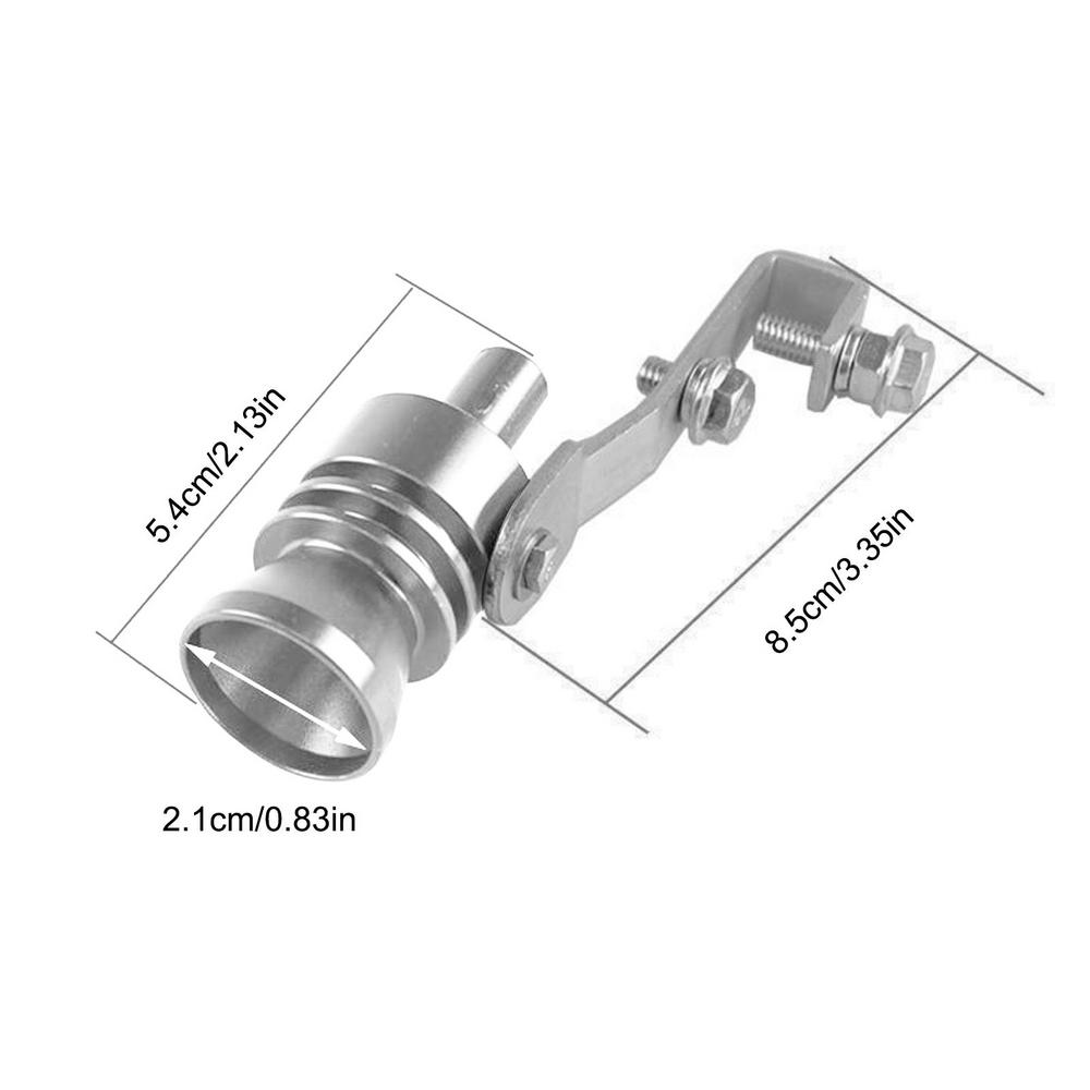 Universal Car Turbo Sound Whistle Muffler Exhaust Pipe Whistle Fake Simulator Whistle Auto Replacement Parts Car Styling