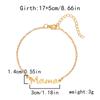 Simple Letter Mama Charm Bracelet for Women Metal 3 Colors Double Layer Chain Bangle Fashion Zircon Mother Day Wrist Gift