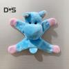 Cartoon Plush Animal Refrigerator Magnet Stuffed Animal Doll Magnetic Fridge Decoration Home Office Kitchen Locker Ornament