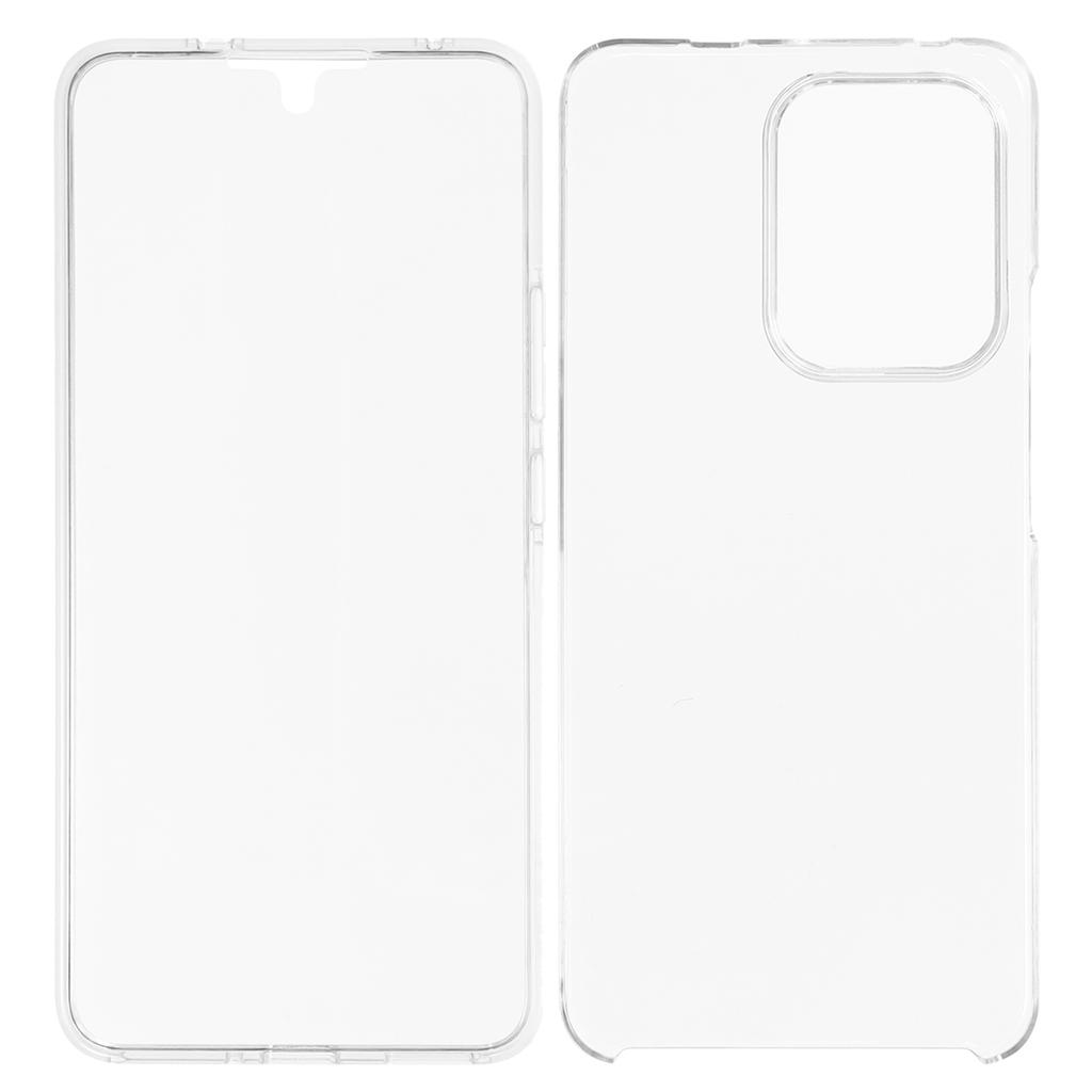 For Oppo Reno13 F 5G (Reno 13 FS 5G)/4G Case TPU Frame Clear Acrylic Back Phone Cover with PET Film