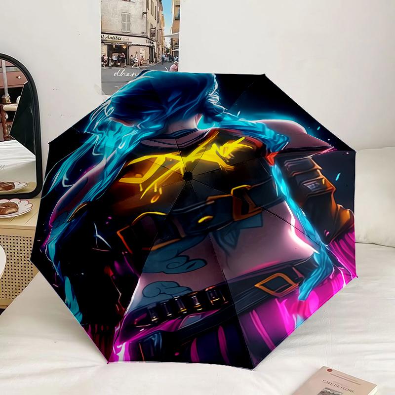 Fantasy Warrior JingX Umbrella 8-Frame for Travel, Camping, Casual Lightweight Portable Umbrella, Essential for Every Family Holidays Gift