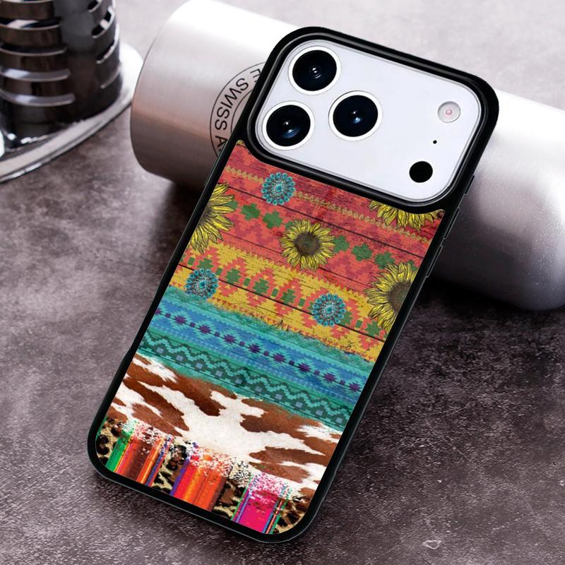 Cowboy Cowgirl Howdy Western Ranch Boho Phone Case For iPhone 17 16 15 14 13 12 11 Pro Max Plus 17Air Soft Silicone Cover