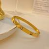 Fashion Versatile Wind Titanium Steel Jewelry Niche High-End Stainless Steel Bracelet Women