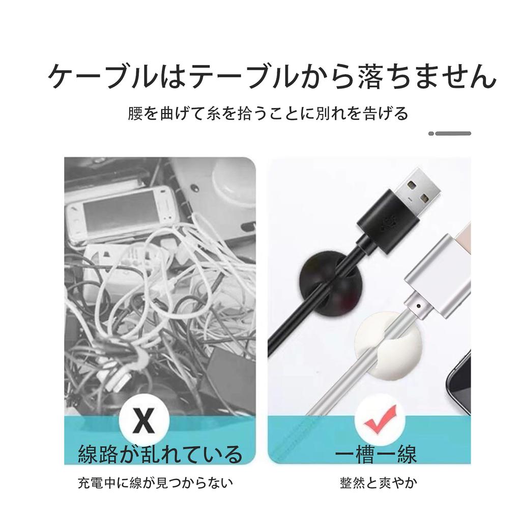 Neyiem Electrical Wire Clips, Cable Stands for Fixing Cables, Ideal for Home, Car, Office, Table Storage, Wire Organization, Preventing Wires from