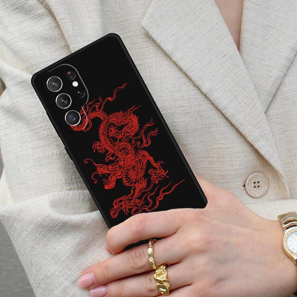 Dragon Cell Phone Case for Samsung Galaxy S26 Ultra S25 S24 S23 S22 S21 S20 Note10 Cover