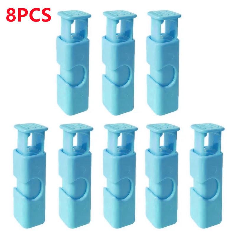 Food Sealing Bag Clip Reusable Fresh Food Storage Tools Plastic Sealer Clamp Snack Bread Seal Bag Home Kitchen Storage Clips