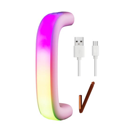 

Светодиодная ручка для чашки объемом 30/40 унций, водонепроницаемая, с подсветкой, 6 цветовыми режимами и 7-часовым временем работы, аксессуар для ночной подсветки чашки