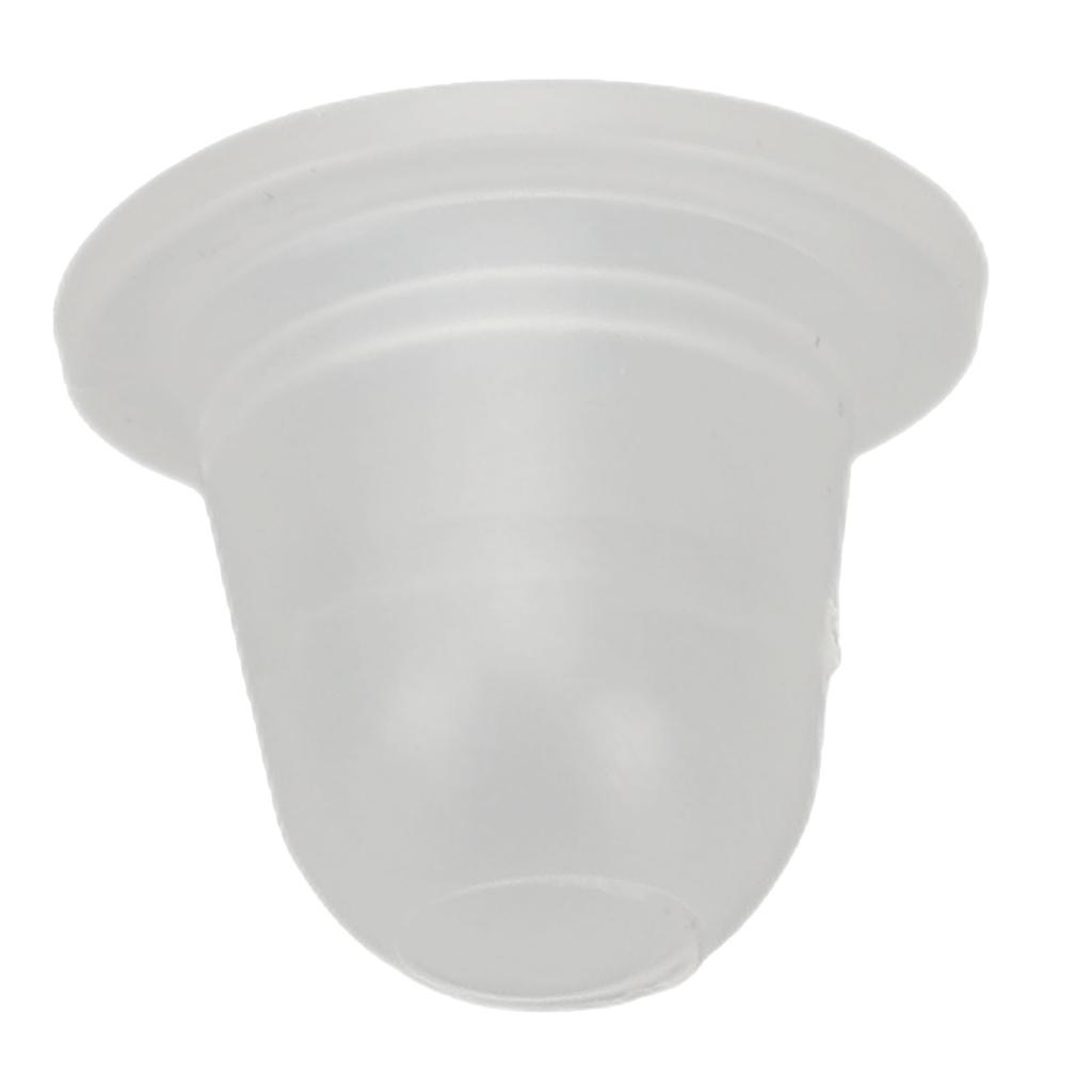 100pcs Tattoo Ink Cups Disposable Silicone Tattoo Pigment Cups Transparent Ink Holders M