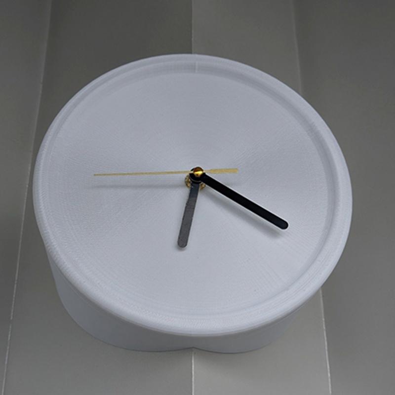 Digitale Moderne Wanduhren mit konvexem Winkel 8 Zoll Minimalistische Wohnzimmer Leise Wanduhr DIY Einzigartiger 3D-Druck Heim-Innendekor Uhren