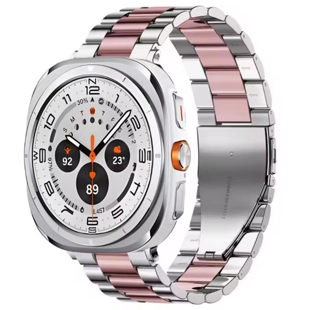 Strap for Samsung Galaxy Watch 8-7 Ultra 47mm Metal Stainless Steel Bracelet Watchband For Galaxy Watch 8-8 Classic 40/44mm 46mm