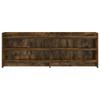 TV Cabinet 135 x 33 x 47 cm Smoked Oak Wood Based Material