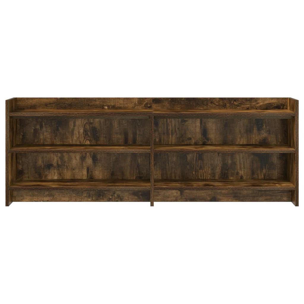 TV Cabinet 135 x 33 x 47 cm Smoked Oak Wood Based Material