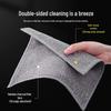 Silver Wire Double-Layer Dishcloth & Scouring Pad - Non-Stick Oil Resistant Kitchen Essential