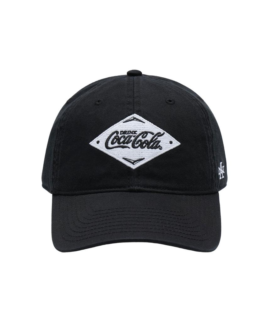 Amelikannideul Coca-Cola Square Mark Ballpark Cap - Black