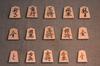 Horikoshi Tendo Shogi Pressed Ryoko Calligraphy Pieces, Carving,