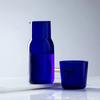 Glass Water Bottle with Glass Cup Bedside Carafe Night Water Carafe with Tumbler Glasses Flask Drinkware Pot for Milk Tea