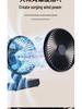 Mini USB Charging Fan with Low Noise, 4000mAh Battery, Ideal for Students and Offices