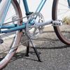 Cycle Design Alloy Center Mount Double Leg for Bikes Kickstand, Silver, 24"-28"
