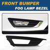 Fog Light Frame Lamp Trim Grill Cover Under Front Bumper For Ford Focus Titanium 2015-2018 FO1038157 FO1039157  Car Accessories