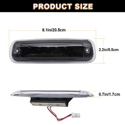 Auto LED Heckklappen-Zusatzbremslicht Drittes Bremslicht Rücklicht für Jeep Cherokee XJ 2.5L/4.0L 1997-2001