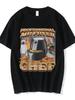 Professional Air Fryer Chef Meme Graphic T-Shirt Men Fashion Hip Hop T-Shirts Casual Oversized T Shi