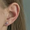 Aora MINIMAL HEART EARING #0000