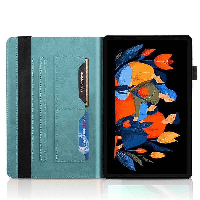 Tablet Funda For Lenovo Idea Tab Plus 12.1 2025 Case Tb361fu Emboss Tree Flip Wallet Stand Cover For Xiaoxin Pad 12.1 Tb365fc Case