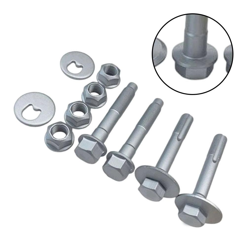 Front Suspension Bolts Camber Adjusting Bolts For Wheel Alignment Front Axle Application Easy Installation Process