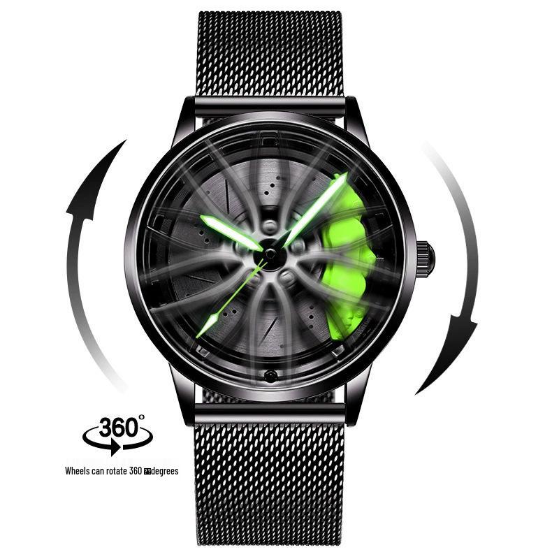 SVJ Men's Quartz Watches - Forged Hollow Design, Hot Selling Hydraulic Model.