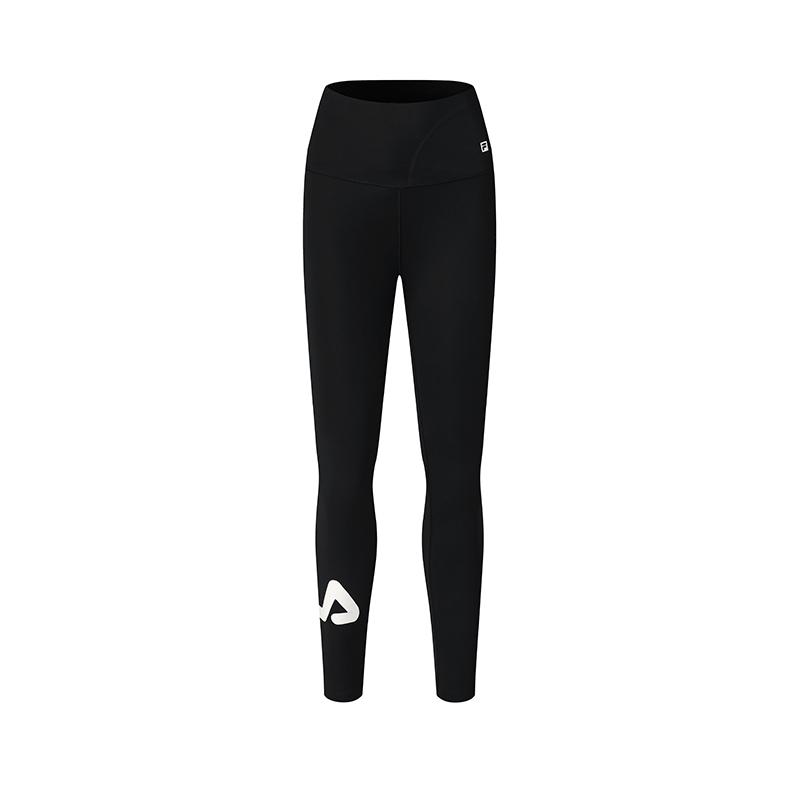 New FILA Fitness Leggings Women's Pitch Black A51W521601F-BK