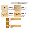 100Pcs Shelf Pegs For Shelves, 4 Styles Shelf Pins Kitchen Cabinet Shelf Pegs,Shelf Holders Pegs, Bookshelf Pegs Durable Bronze-