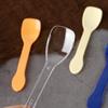 Transparent Disposable Dessert Spoon for Ice Cream, Mousse, Yogurt, Pudding, and Popsicles