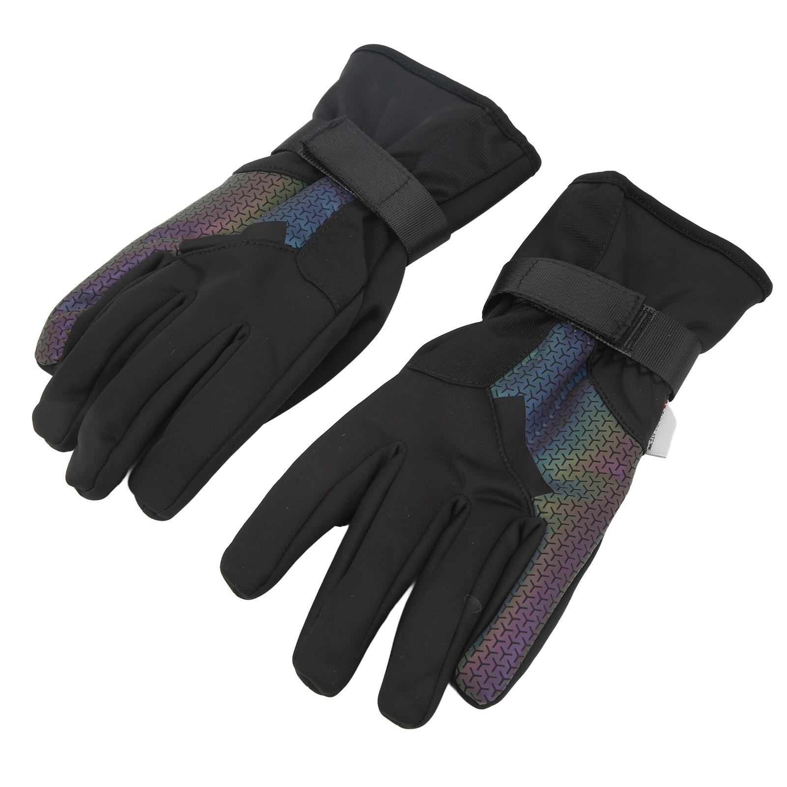 2126 Cycling Gloves Windproof Waterproof Thickened Gloves Winter Thermal Gloves for Ski Motorcycle Bike L