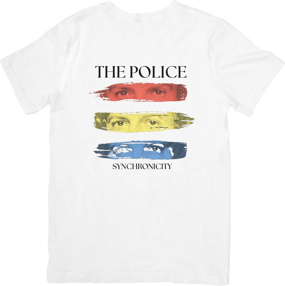La collection Police Vintage Rétro Coupe pour Unisexe femmes T-shirts en Coton de Qualité