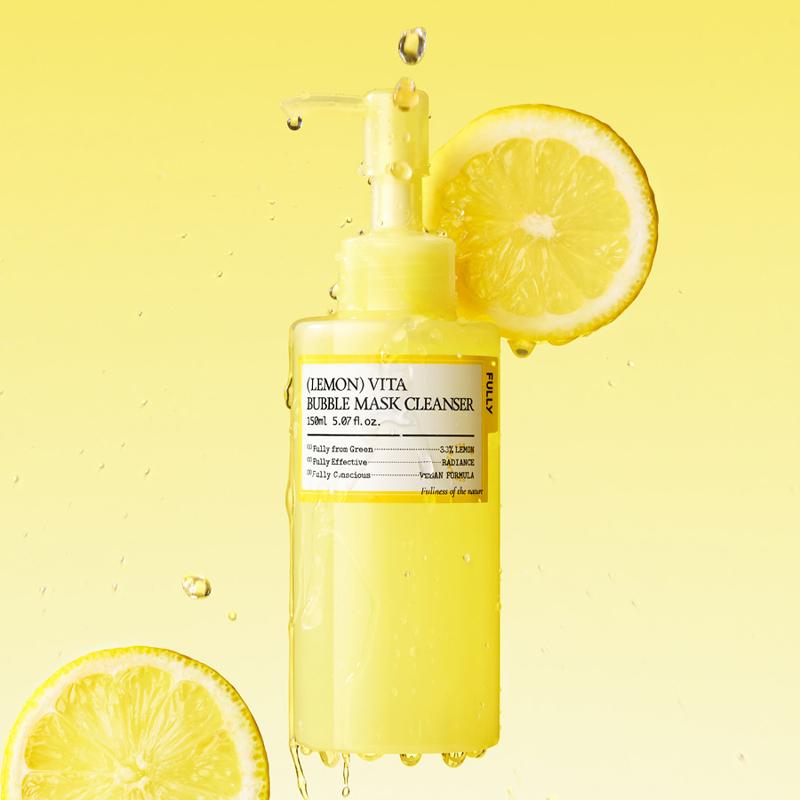 FULLY Lemon Vita Bubble Mask Cleanser 150ml